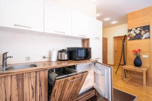 Spacious apartment in a park zone with the private terrace