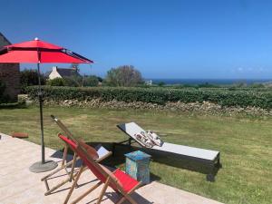 Villas Magnifique Maison face a l'Ocean - Pointe du RAZ : photos des chambres