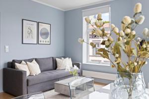 Modern and bright apartment in central Oslo