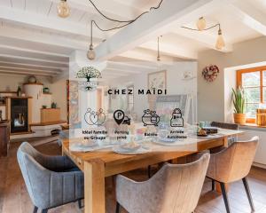 Maisons de vacances Chez Maidi-Balneo, cheminee, proche Vosges du Nord : photos des chambres