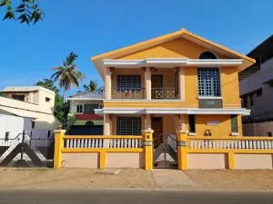 3B2HK Orange Homestay - near Big Temple - 坦贾武尔