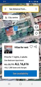 Villas to rent in Durres City Albania