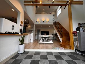 이키 Goldcoast IKI B&B 3성급 숙소 로비