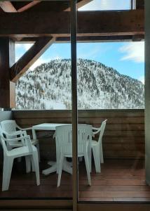 Appartements Isola 2000 duplex 7P vue pistes dernier etage : photos des chambres