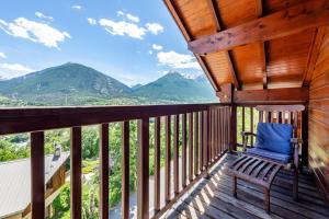Appartements Chalet Puy-Saint-Pierre avec vue : photos des chambres