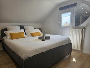 Maisons de vacances Maison avec jardin, jacuzzi entre Paris et Disney : photos des chambres