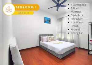 #GA7, Delight 2R2B Modern High-Floor Retreat