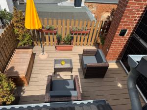 Ferienwohnung SonnenDeck Gera - zentral mit privater Dachterrasse