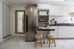 WAS36 - 1Dorm Climatizado, Calçadão, TVs Smart
