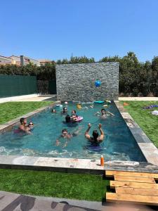 grande villa avec piscine