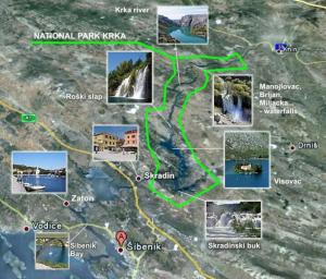 House, 3 brs, 100 y old, 14 km NP Krka, 35 km Sea