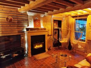 Maisons de vacances Bulles et belle etoile SPA proche de Caen : photos des chambres