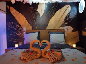 Maisons de vacances Bulles et belle etoile SPA proche de Caen : photos des chambres