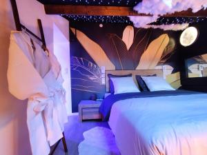 Maisons de vacances Bulles et belle etoile SPA proche de Caen : photos des chambres