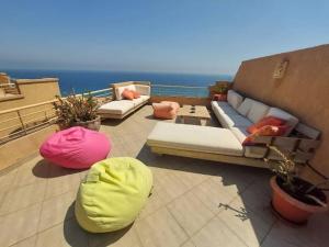 Rooftop chalet in AinSokhnaTelal, FAMILIES ONLY, no pets allowed