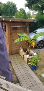 Campings grand mobil home domaine La Lande : photos des chambres
