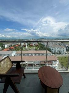 Ann apartment, 2beds with pool and gym free, 5min city