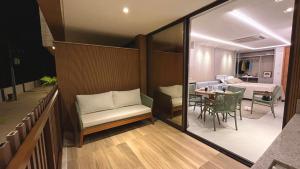 Flat Pé na Areia - Amura Carneiros