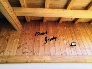 Chalet Josaly Jacuzzi et Sauna