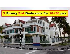 Near Gurney 3-Storey Event Hse by Felice Homestay - Bagan Jermal