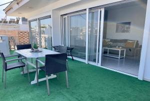 Terrace Garden Close To Sea