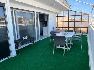 Terrace Garden Close To Sea