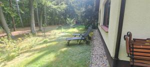 Ferienwohnung Am See mit kleinem Boot und 3er Kajak und 2 SUP