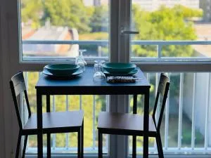 Toits Nantais - cosy avec vue - parking gratuit - 韦尔图