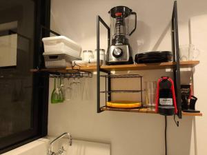 Loft encantador moderno com varanda em Copacabana