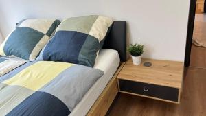 Room with double size bed in Kaysersberg center
