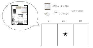 QH102, Newly renovated hotel, direct access to Ueno, Asakusa, Disneyland, Airport