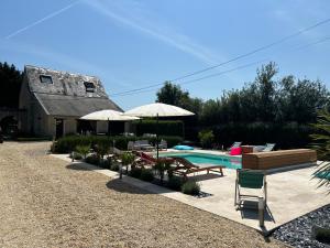 Maisons de vacances La Grange Des Guesdons : photos des chambres