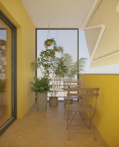 Elda Yellow Palace, Pazari i Ri Apartments