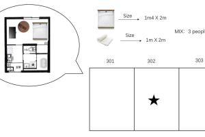 QH302 New Tokyo Apartment, Direct access to Ueno, Asakusa, Disneyland, Airport