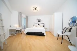 Bright Apartment - Zentral mit Küche - 65 SQM - Messe - Hamm