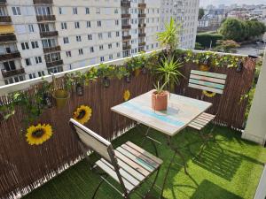 Appartements Au jardin suspendu : photos des chambres