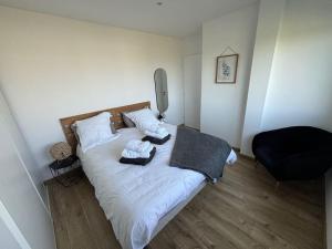 Villas Maison contemporaine avec vue mer, piscine interieure, classee 5 etoiles : photos des chambres