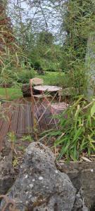 Appartements gite au jardin romantique pour 2 personnes : photos des chambres