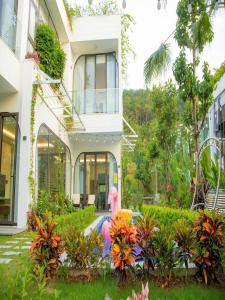 homestay 3 phòng ngủ view hồ - bể bơi riêng - vĩnh phúc