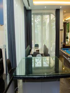 homestay 3 phòng ngủ view hồ - bể bơi riêng - vĩnh phúc