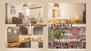 B&B / Chambres d'hotes Duplex Pasteur - Chambre 1 - Chambre Privee : photos des chambres