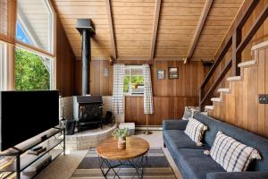 Mountain cabin w hot tub, fire pit & pet-friendly