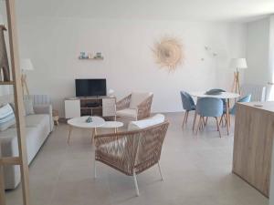 Appartements L-Oceanide, F2 plage du Bureau, vue mer laterale : photos des chambres