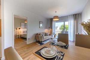 Appartements OVELIA Fouesnant - Les Allees de Kervihan : photos des chambres