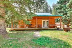 Deadwood Wolf Cabin with Fire Pit and Grill - 戴德伍德