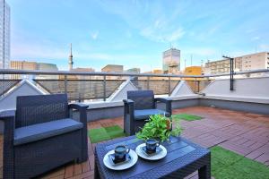 錦糸町徒歩4分210平米大空間和風庭園テラススカイツリービュー畳部屋