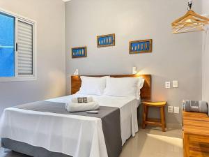 Pousada 50m da Praia 2 Suítes com Ar-Condicionado Cozinha Privativa Piscina