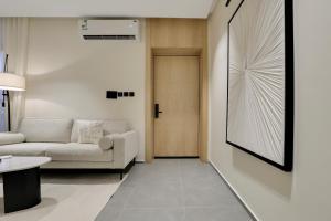 شقة بغرفة نوم واحدة بطابع فندقي