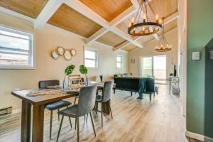 Serene Lakefront Standish Home with Fire Pit and Grill