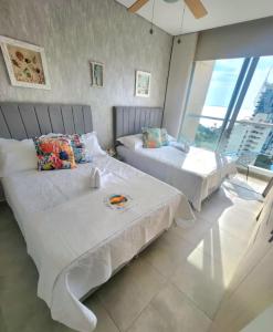 Caribbean Sunset Santa Marta apartamento con balcón y vista al mar a solo pasos de la playa